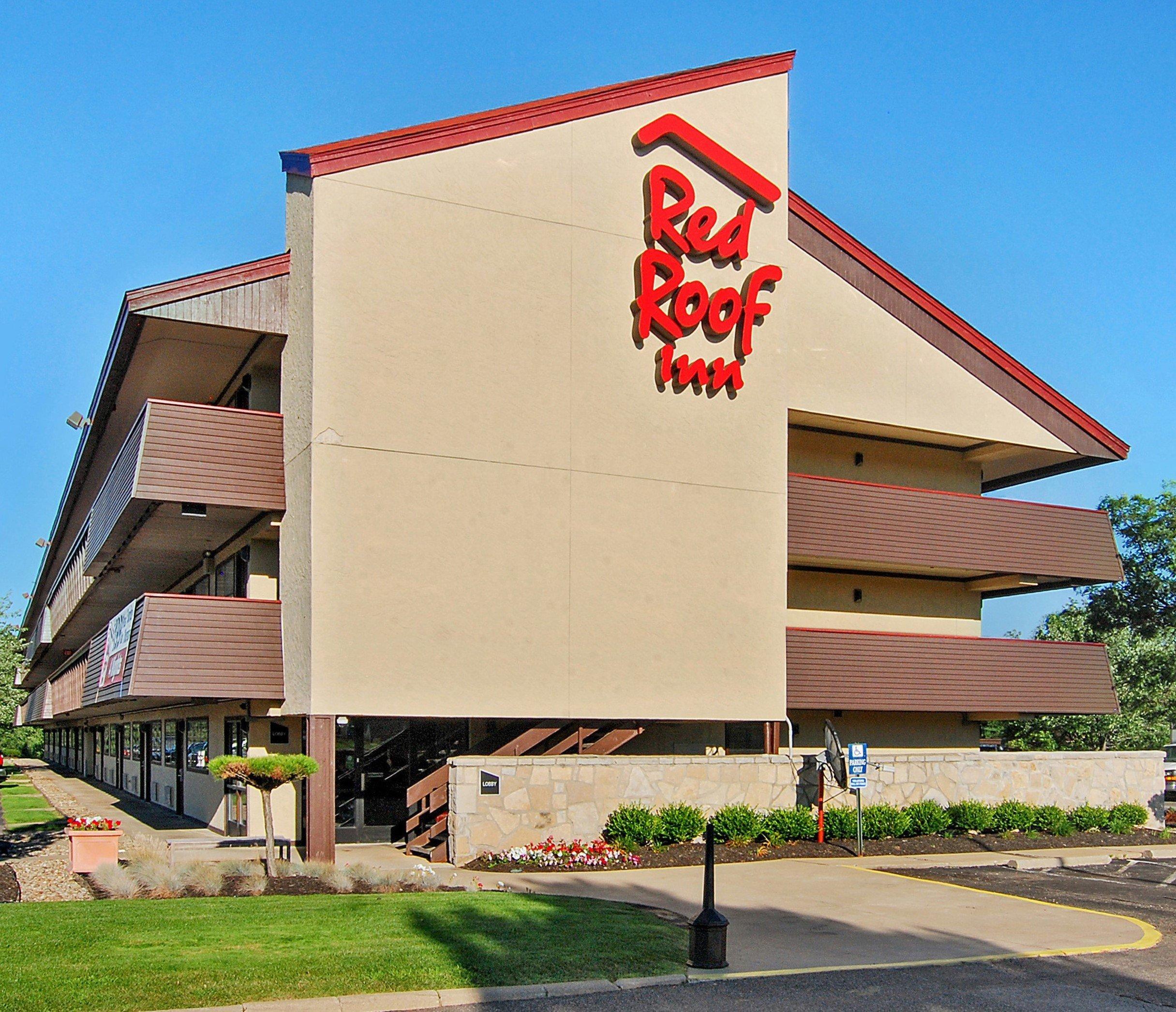 Red Roof Inn Акрон Экстерьер фото