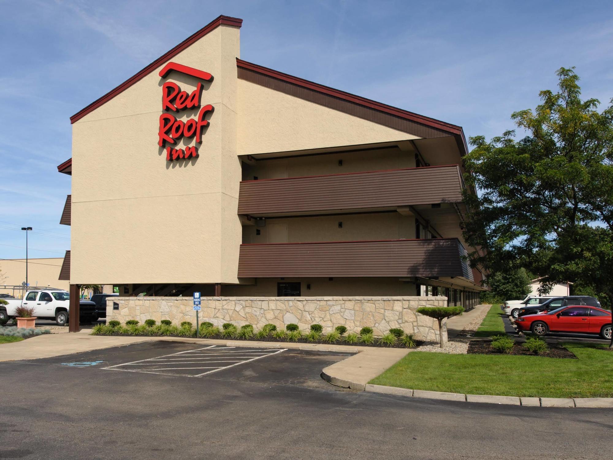 Red Roof Inn Акрон Экстерьер фото